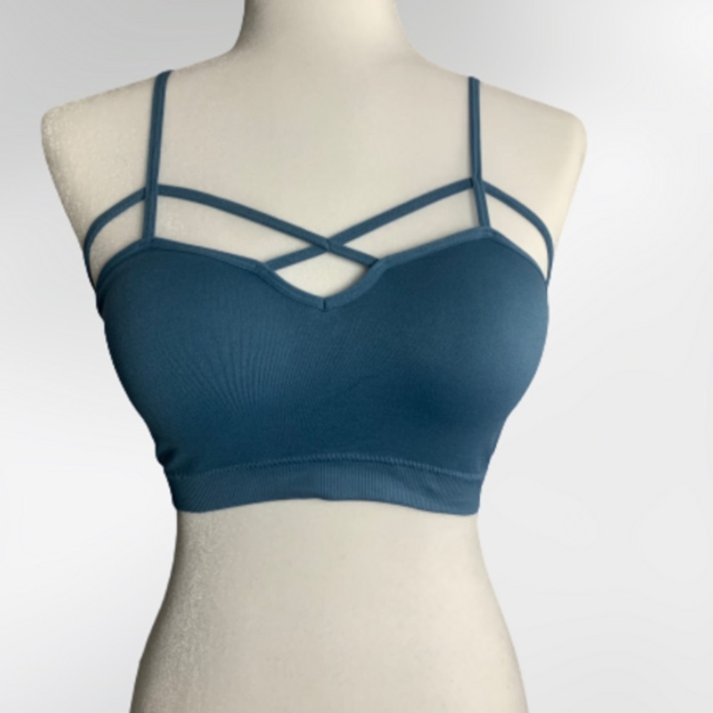 ✨NEW✨ Cage Bralette Blue - Picture 3 of 4